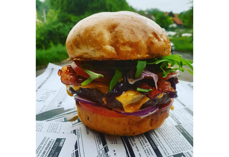 Burger Double Cheese